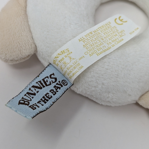Bunnies by the Baby Rattle Plush Rabbit - Picture 3 of 5